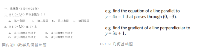 IGCSE数学与国内数学有什么区别