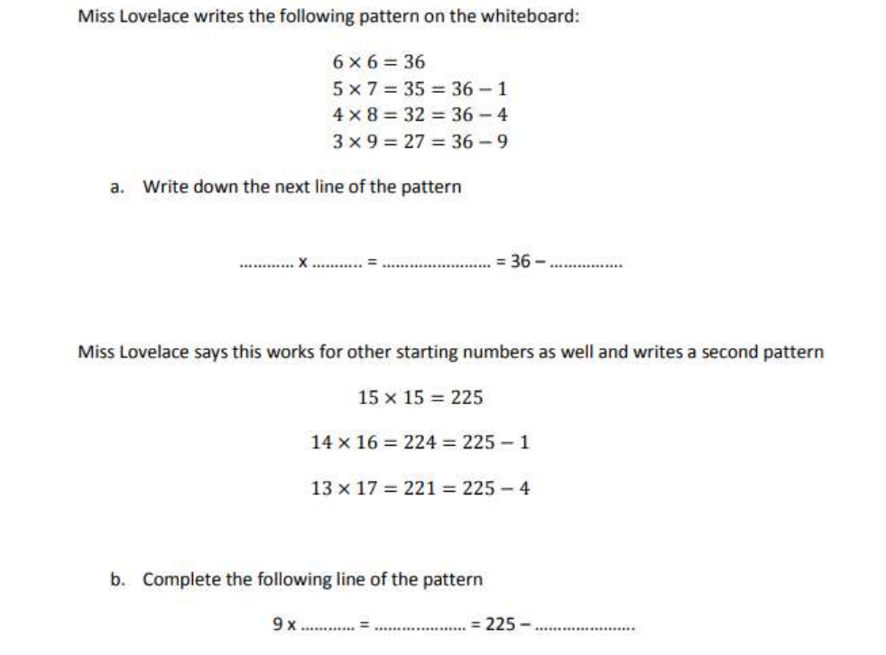 伦敦城市女子学校City of London School for Girls Year7数学入学考试笔试真题