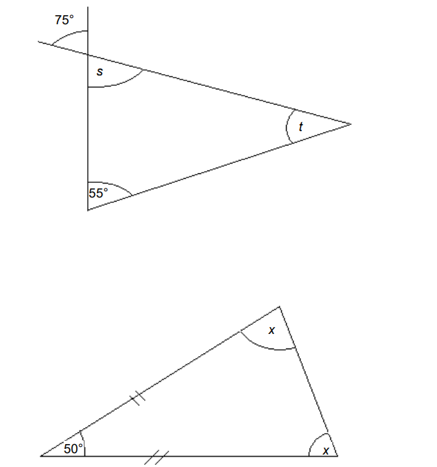 剑桥圣玛丽中学St Mary’s School, Cambridge Year 8数学入学考试笔试题