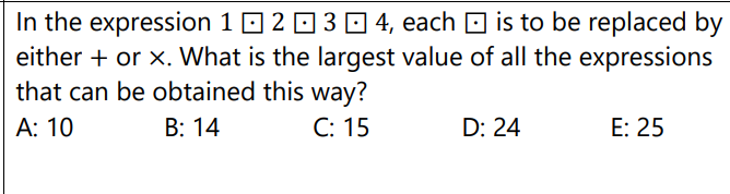 哈利伯瑞中学Haileybury Year7数学入学考试笔试题